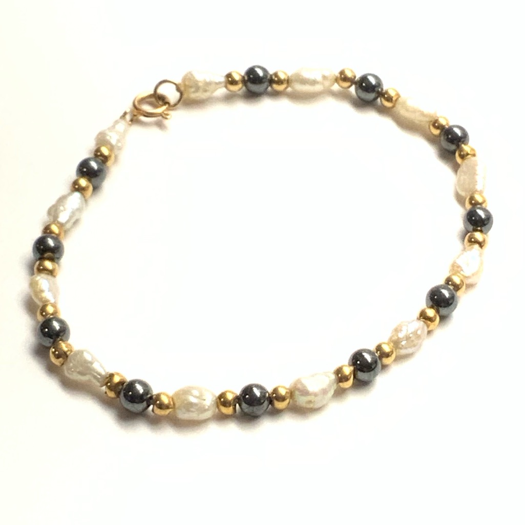Pearl 14kt Gold Bracelet